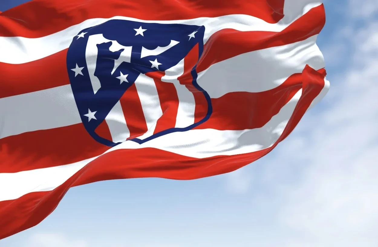 Atletico Atletico Madryt flaga