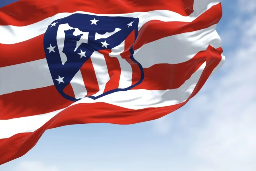 Atletico Atletico Madryt flaga