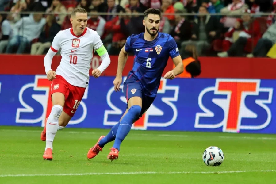 Polska - Chorwacja 2024 | Piotr Zieliński i Sutalo